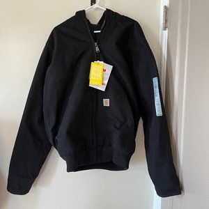 Carhartt Men's Insulated Duck Hoodie Jacket